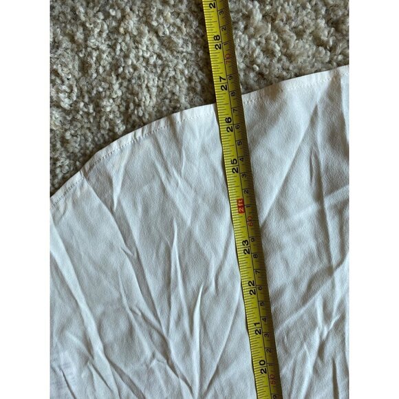 Adriano Goldschmied Women’s Silk Ivory Oversized Tank Top Size S Blouse Top - Picture 8 of 8